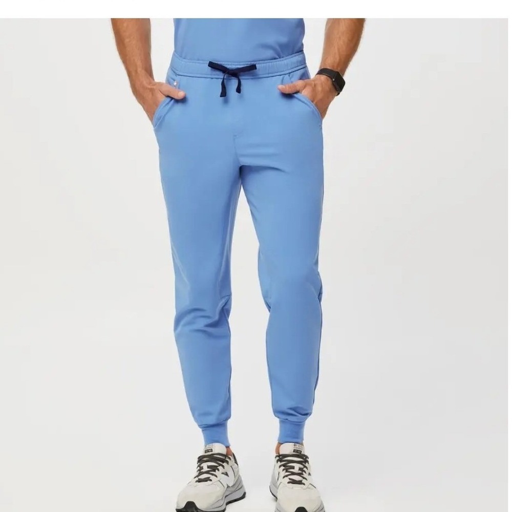 FIGS Tansen Jogger 2.0‎ Scrub Pants Celi Blue MXXSW2004T Small Tall S T New